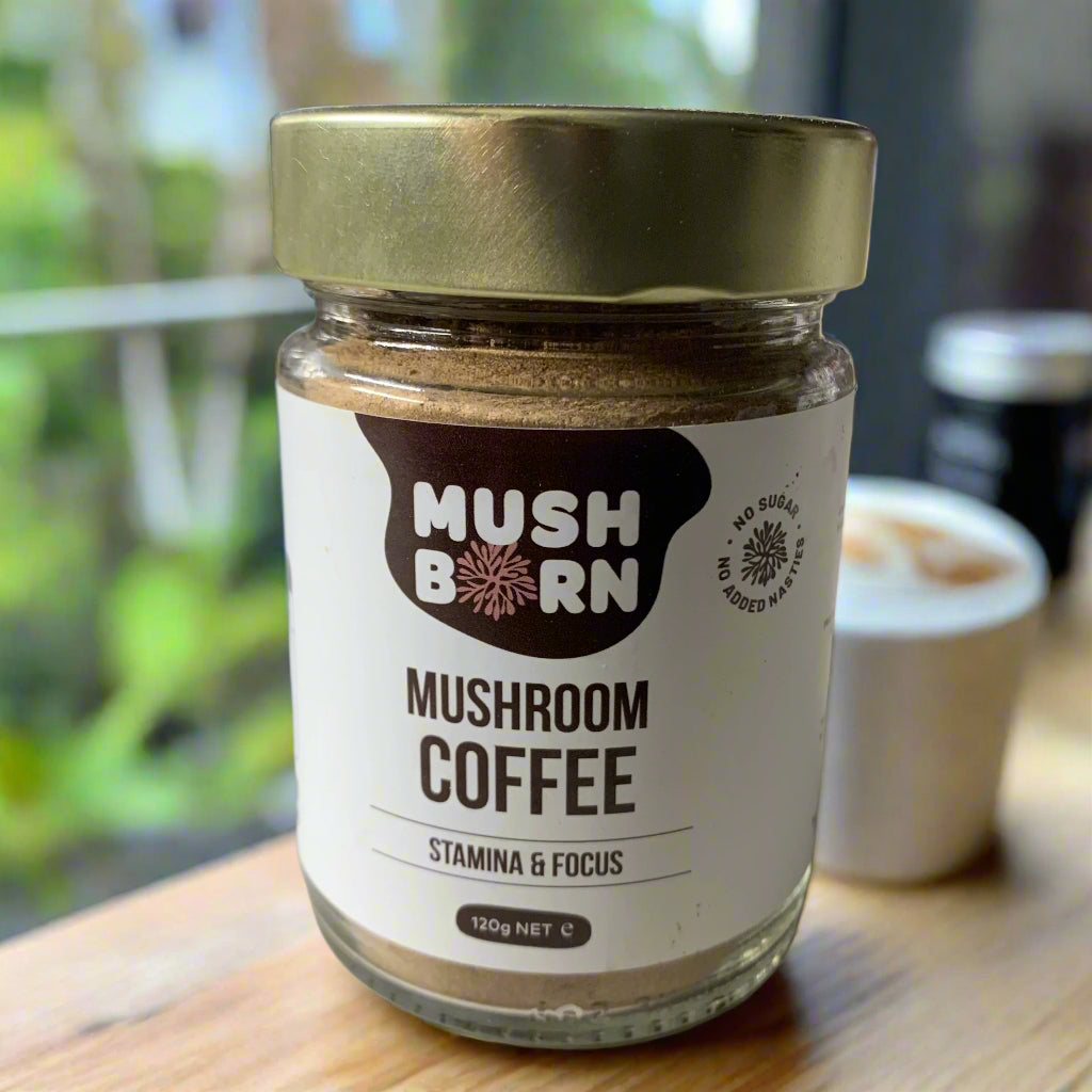 Mushroom coffee