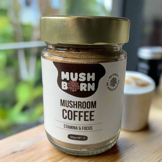 Mushroom coffee