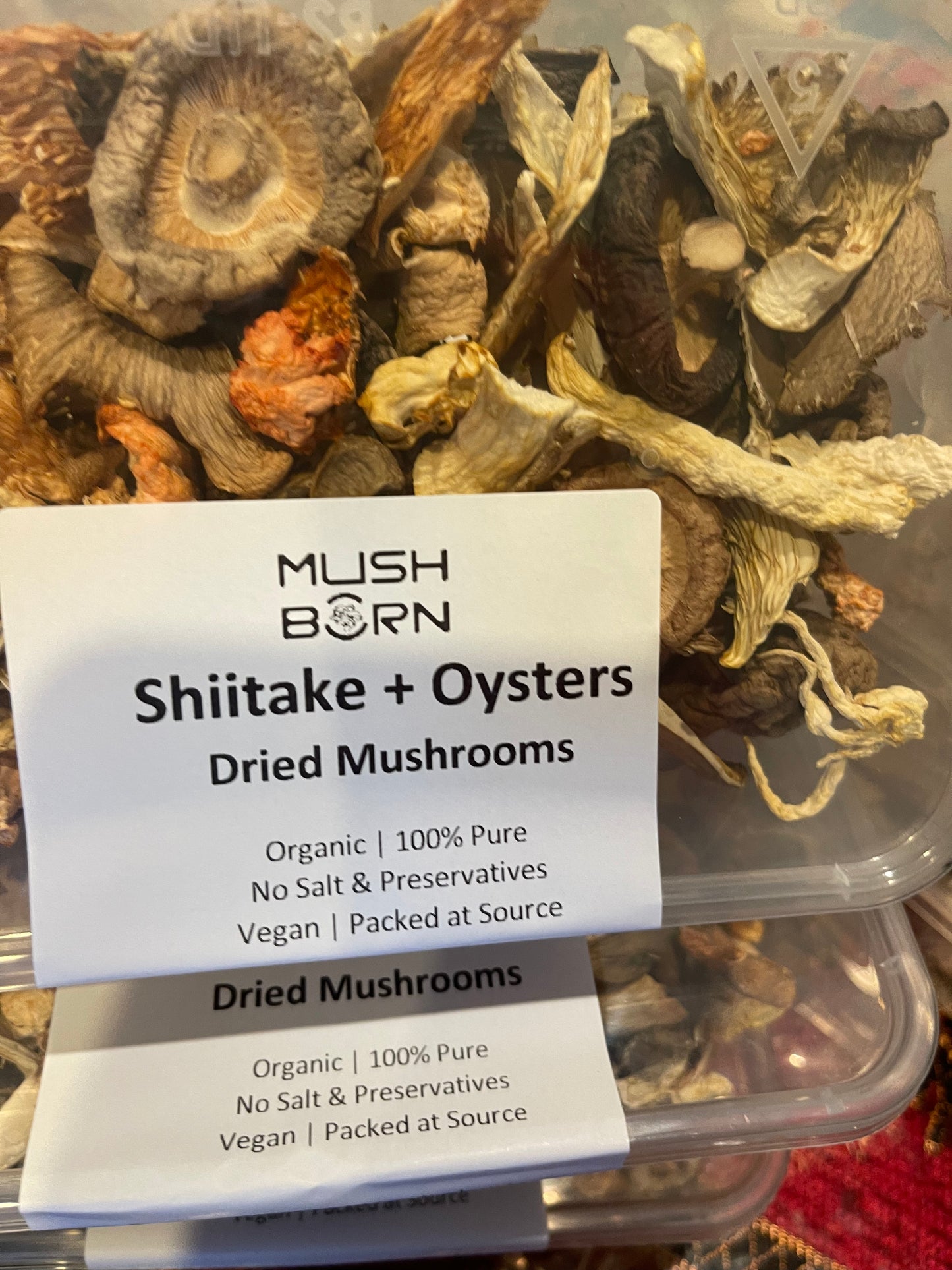 Shiitake & Oysters -Dried